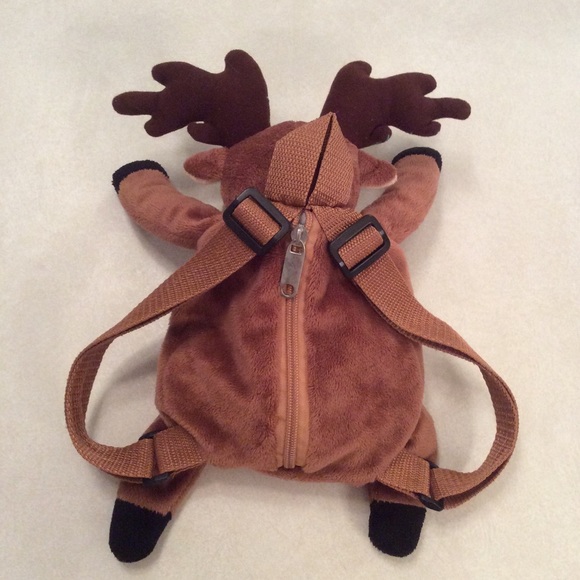 Reindeer toddler backpack. 13” long - Picture 3 of 5